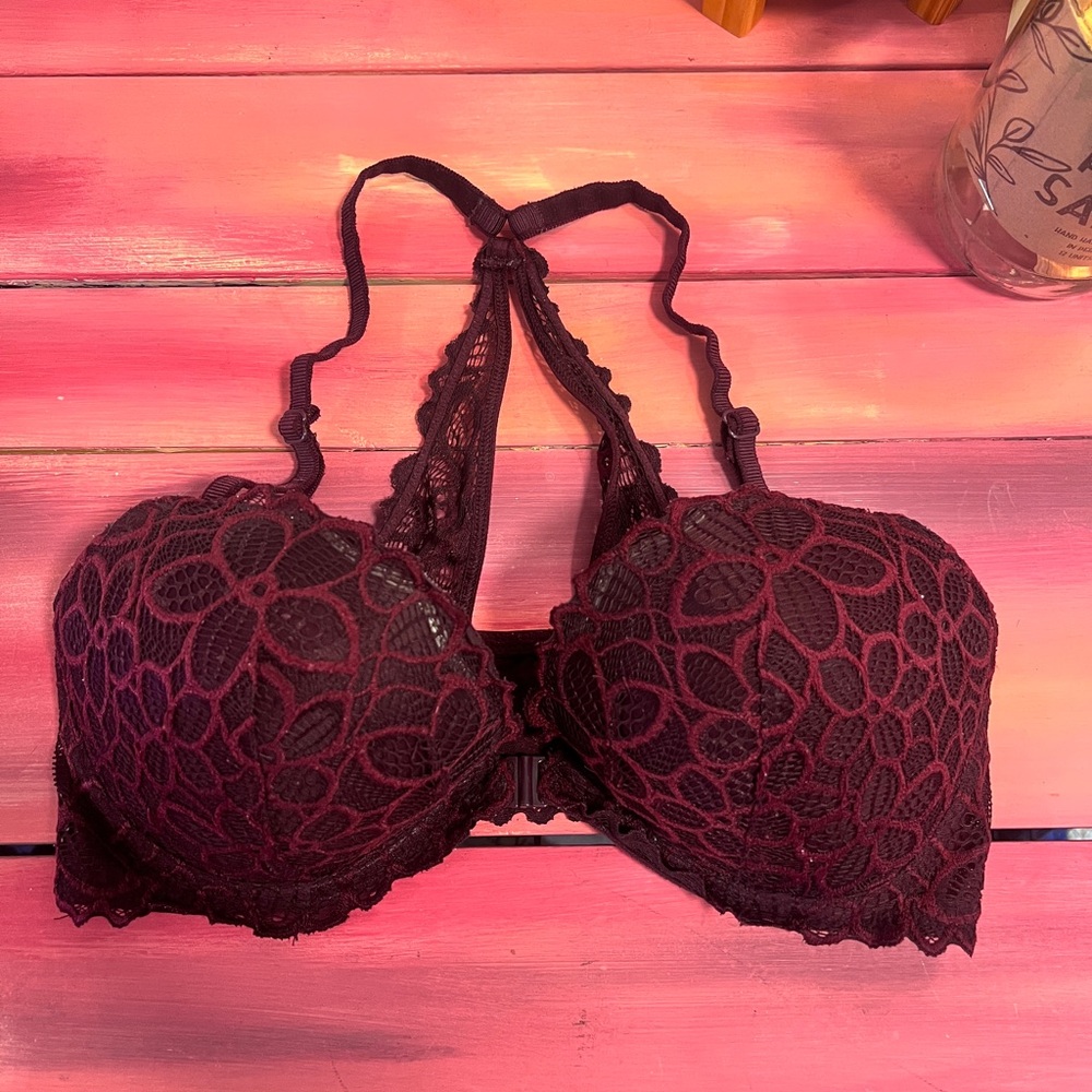 Lace Razorback Bra Pink by Victoria’s Secret